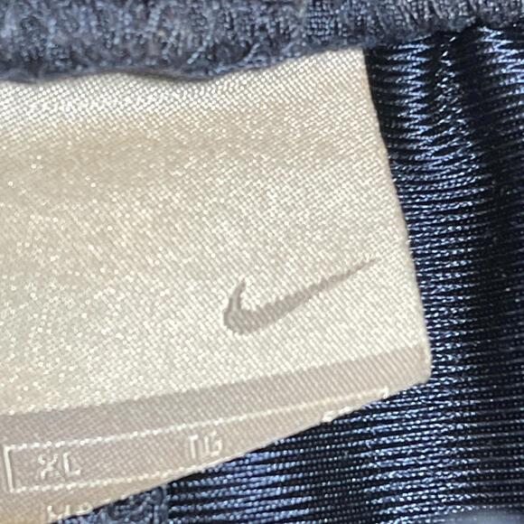 Nike Men’s Basketball Shorts Navy Blue Athletic Mesh XL Drawstring Elastic Waist - Picture 3 of 3